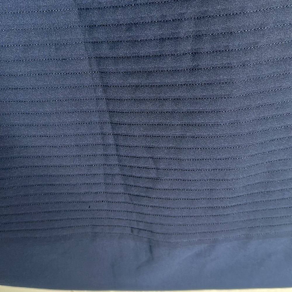 J crew navy blue pleated mini dress size 8 - Picture 10 of 13